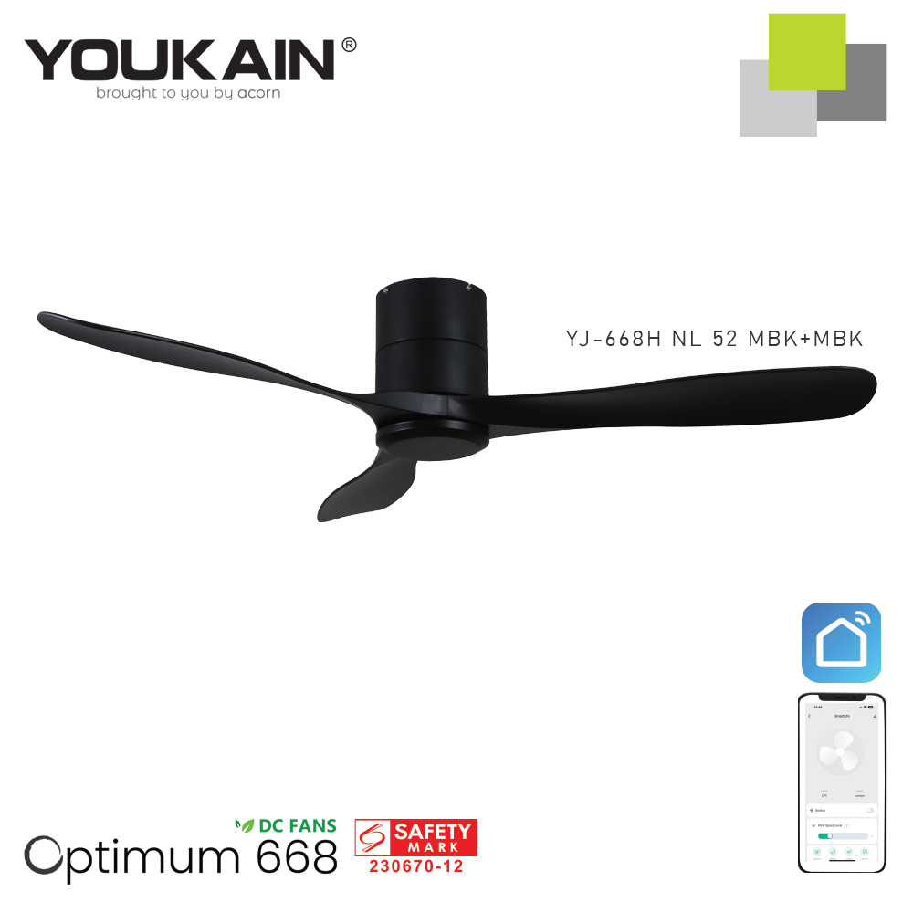 YJ-668H-NL-52-MBK+MBK